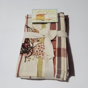 4pk Autumn Leaves Towels 961-114 Moda Fabrics